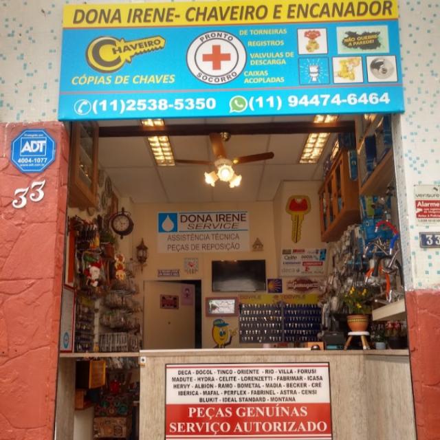 Dona Irene chaveiro Encanador