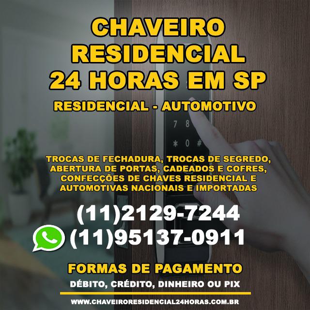 Chaveiro 24 Horas