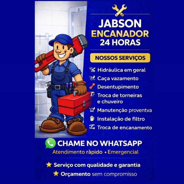 Jabson encanador instalações e manutenção e desentupimento