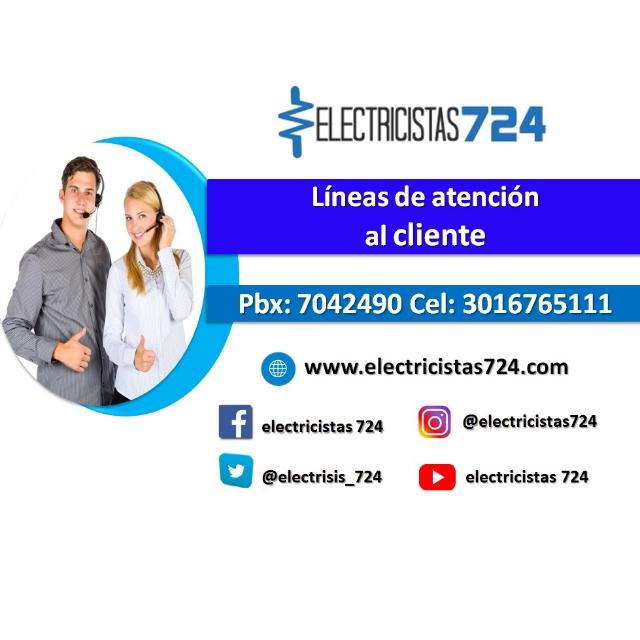 Electricistas 724 instalaciones eléctricas