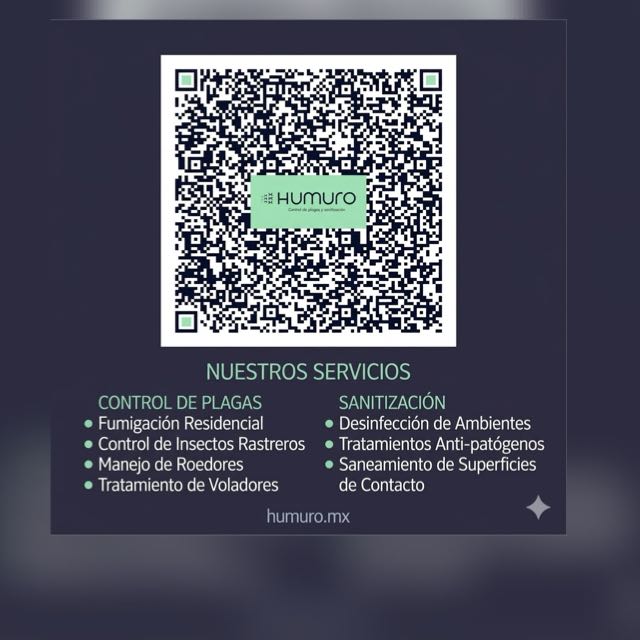 HUMURO control de plagas y sanitización