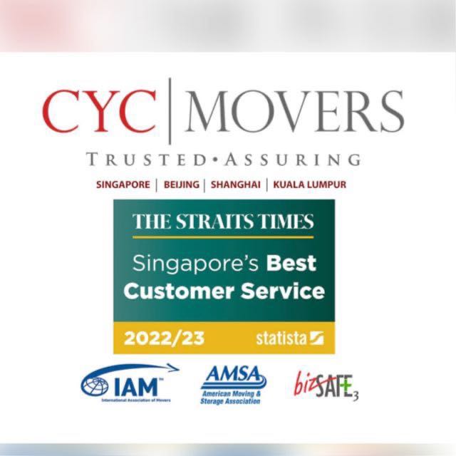 CYC Movers - Trusted Movers in Singapore since 2003